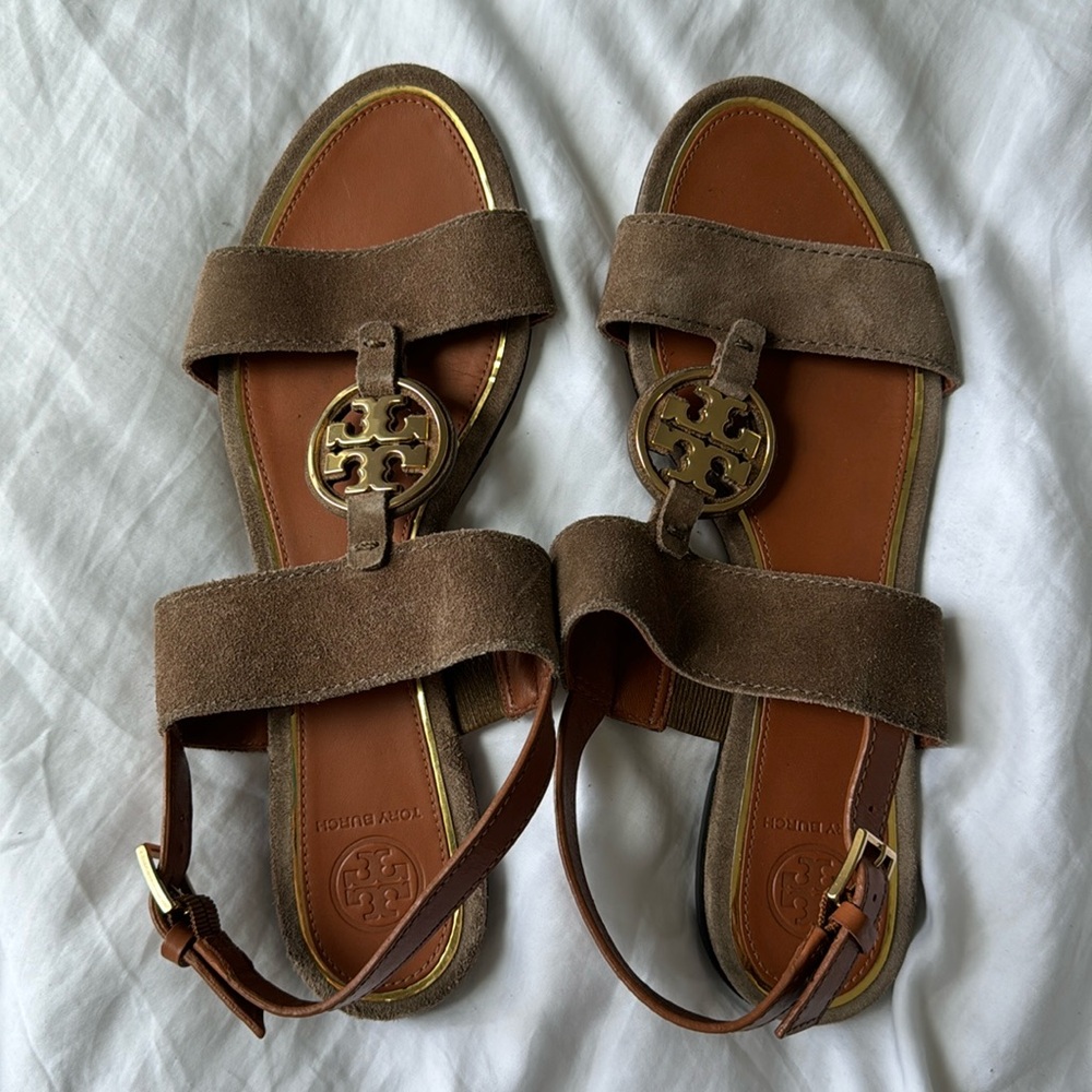 Tory Burch Miller Suede Sandals